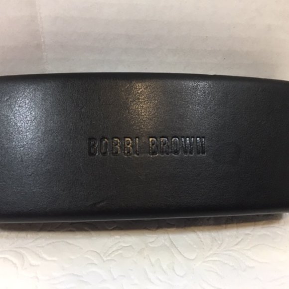 BOBBI BROWN Black Rectangular Eyeglasses Hard Case - Picture 1 of 12
